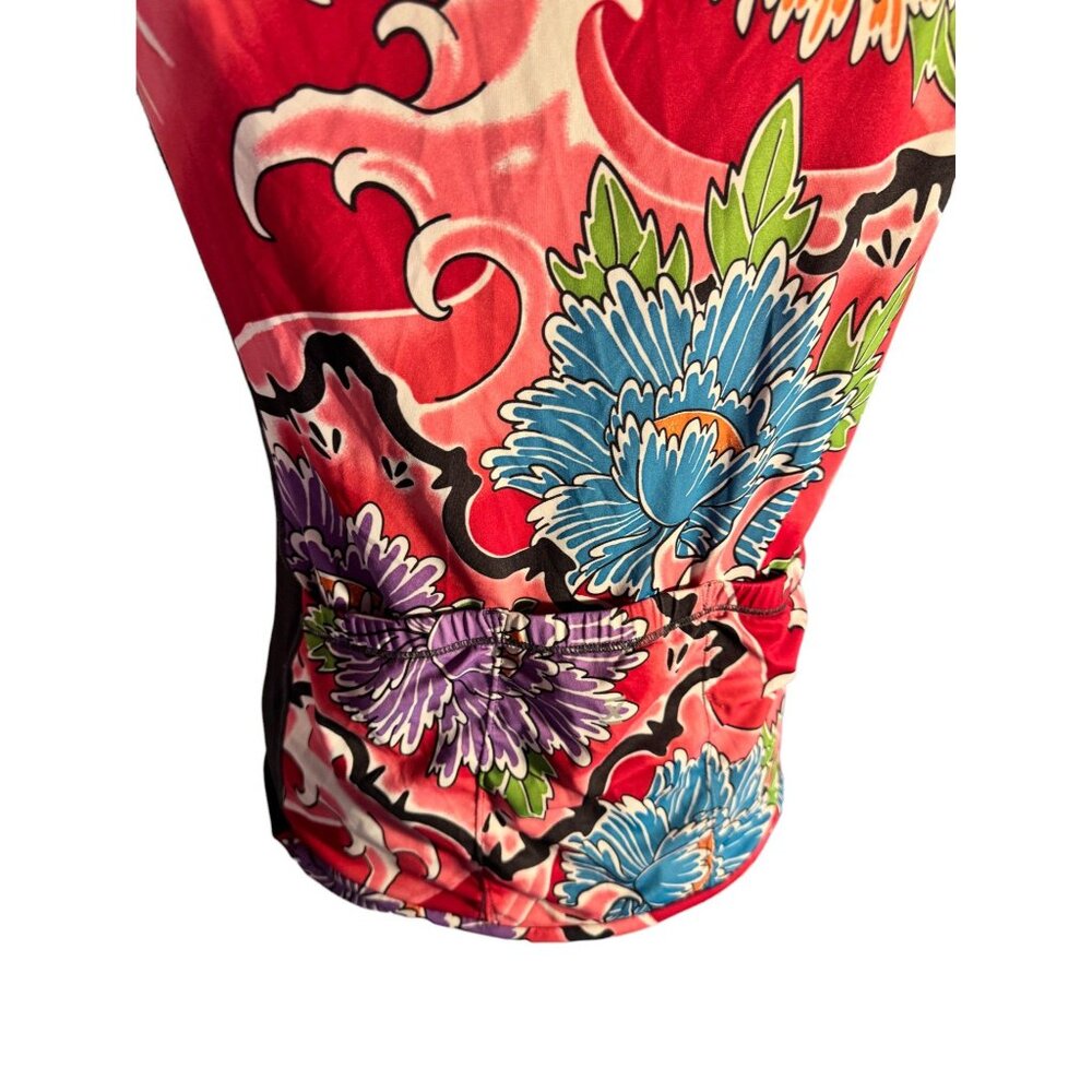 Ymx Floral Sleeveless Cycling Jersey XS - Picture 7 of 9